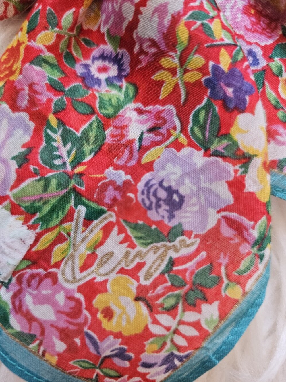 Kenzo: Pick 1 Vintage Scarf/Charm - Picture 11 of 12